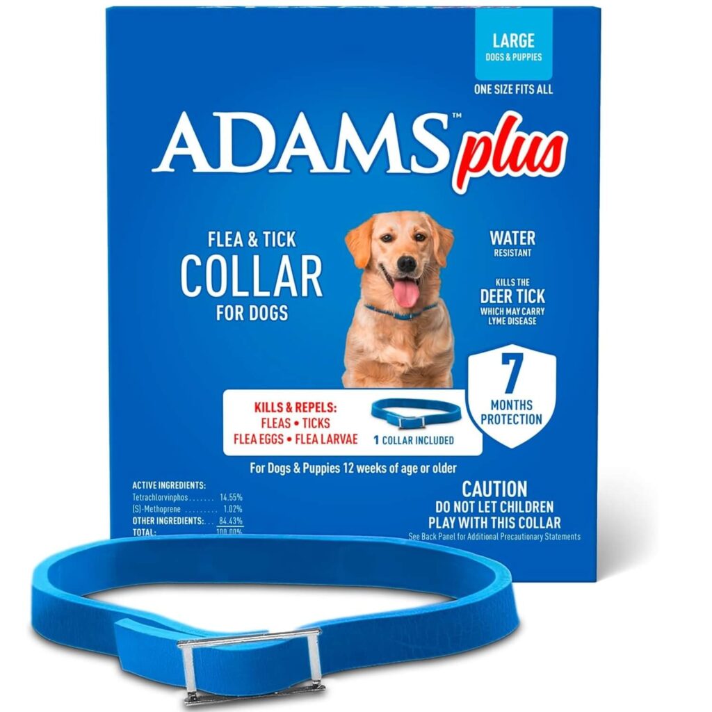 Adams Plus Flea & Tick Collar for Dogs Reviews