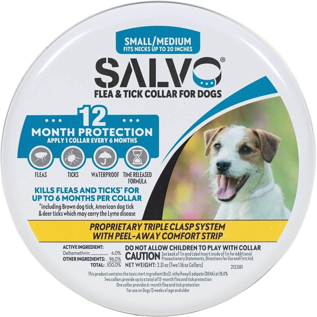 Salvo Flea & Tick Collar for Dogs Reviews