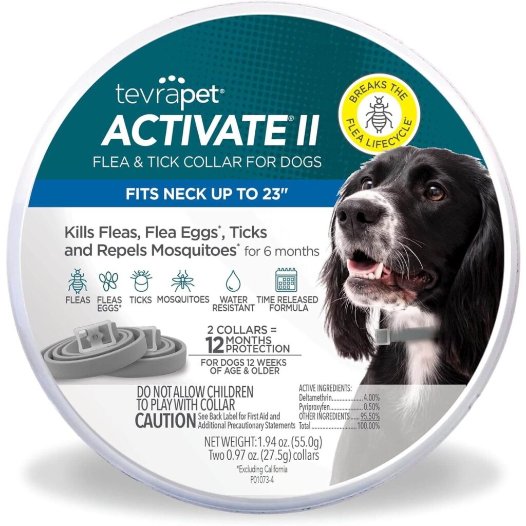 TevraPet Activate II Flea and Tick Collar for Dogs Reviews
