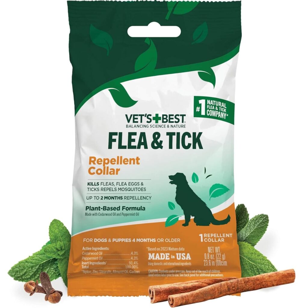Vet's Best Flea and Tick Repellent Collar for Dogs Reviews